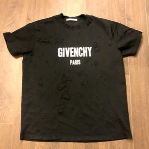 Givenchy 100% authentic black Jersey T-shirt
